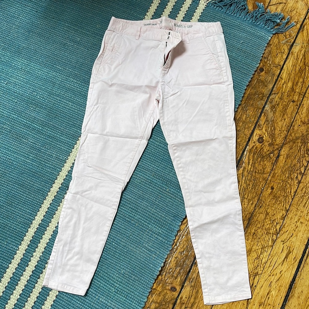 Pink gap pants